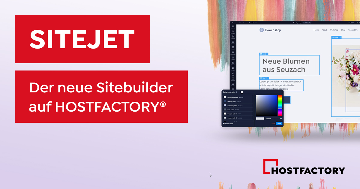 Modern, flexibel, zukunftssicher: Unser neuer Sitebuilder Sitejet